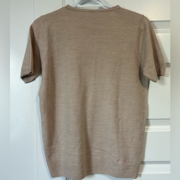 Tan Short Sleeve Top - Picture 2 of 3